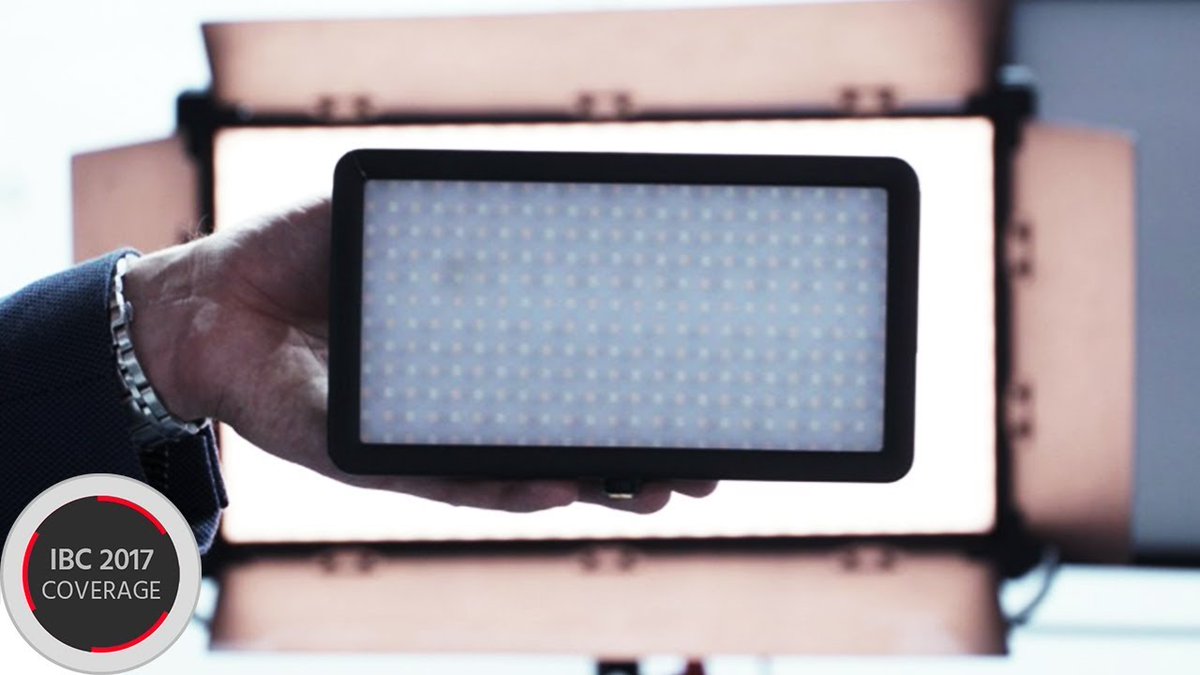 CameTV's tweet photo. Cinema5D, passed by our booth at the recent #IBC2017 show & had a quick chat with us on our #Cametv #RGBDT #Lights! https://t.co/CL7Oi1Dokj https://t.co/2fAXQpFOWG
