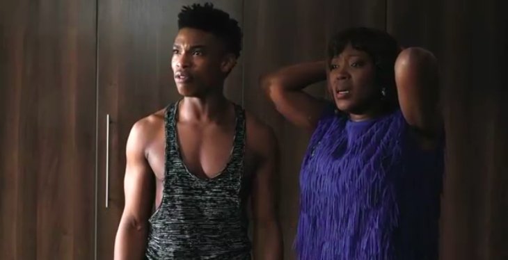 Mzansimagic's tweet photo. Did Gift steal from his own mother? Tune in now! #TheQueenMzansi https://t.co/kYUgWyGjNj