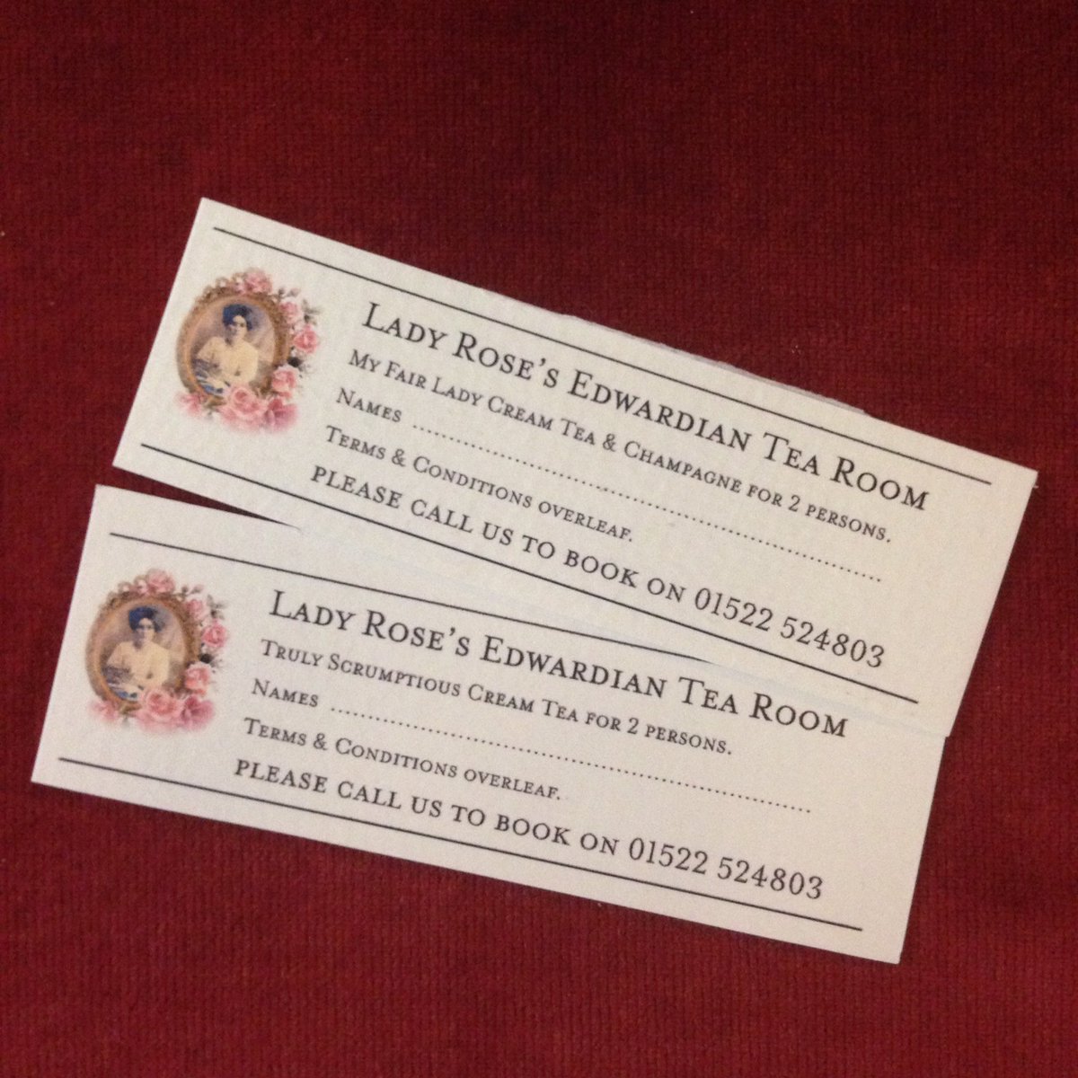 LadyRoseTea's tweet photo. We now offer gift cards! Come visit us to enquire. #ladyrose #visitlincoln https://t.co/6Hc3S3ozuN