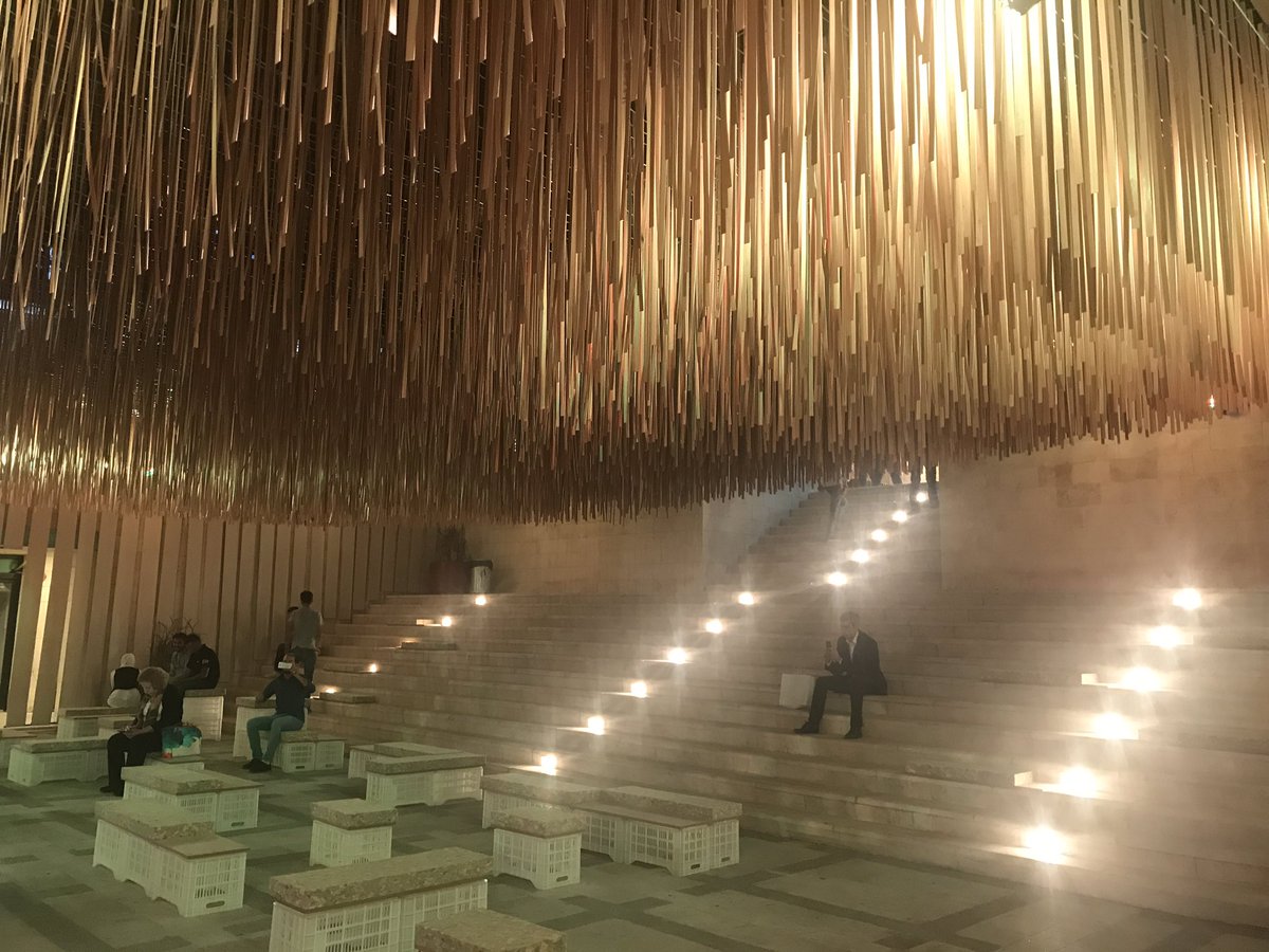 HayaAlbustami's tweet image. #designmoves #ammandesignweek #openingnight @ammandesignweek