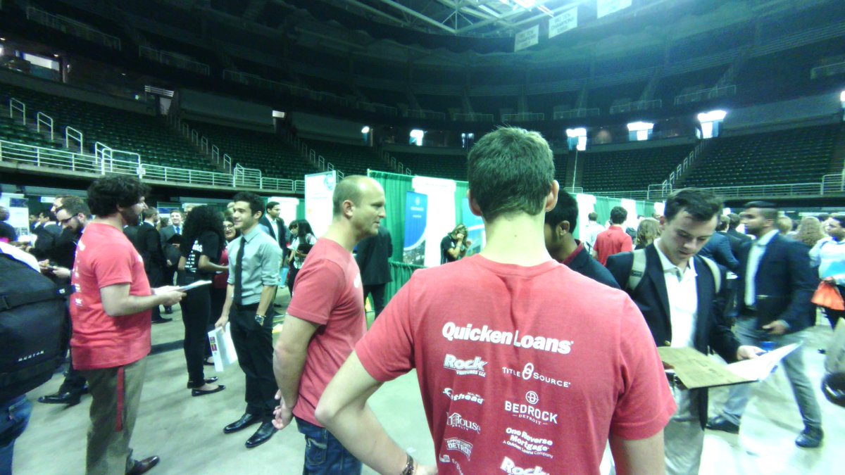 keithelder's tweet photo. I’m in Lansing, MI today at a recruiting event. Well, not really there, I’m driving a telepresence robot around. #werehiring #qltechnology https://t.co/uJwbKNjDHc
