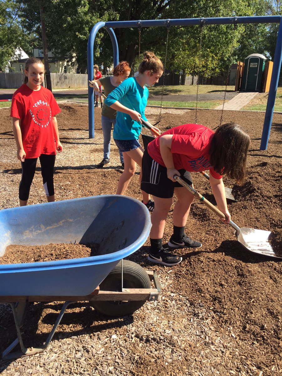 Great day of community service for the kids! #C32017 <a href="/SASD_IC/">Indian Crest MS</a>