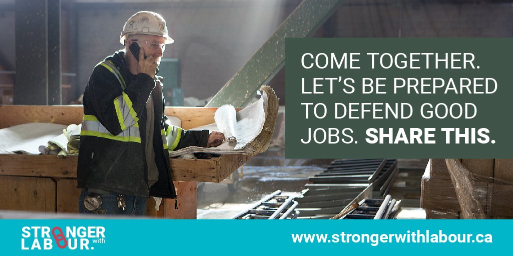 StrongLabour's tweet image. ENOUGH IS ENOUGH! Why are anti-union groups trying to end fair wages for workers?  Join us at strongerwithlabour.ca
#strongerwithlabour