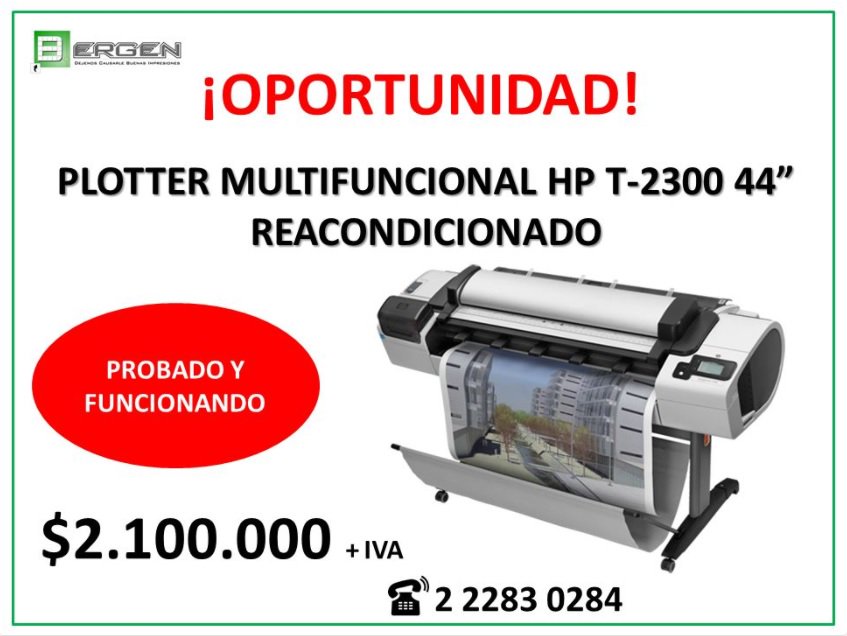 plottersyparts's tweet image. #Oportunidad #PlotterHP T2300 #Bergen
