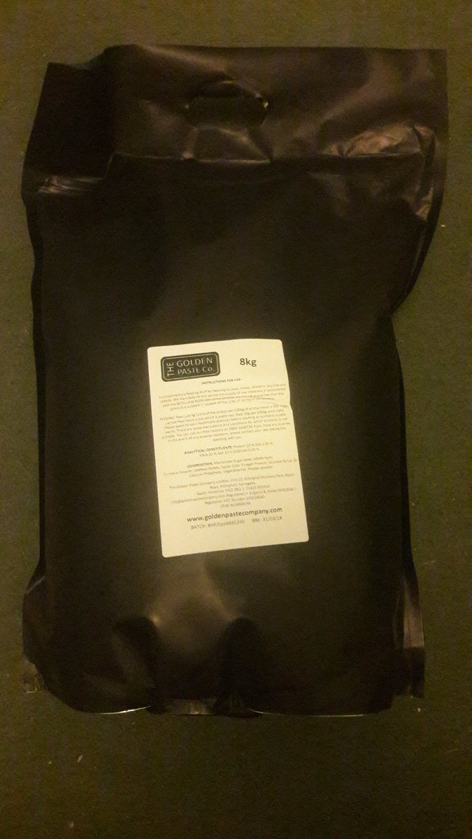 ctsilversea's tweet photo. Thankyou @TeamTurmeric
This should keep Spider going for quite some time #teamtumeric #thedressagehour https://t.co/u6OrleNsvo