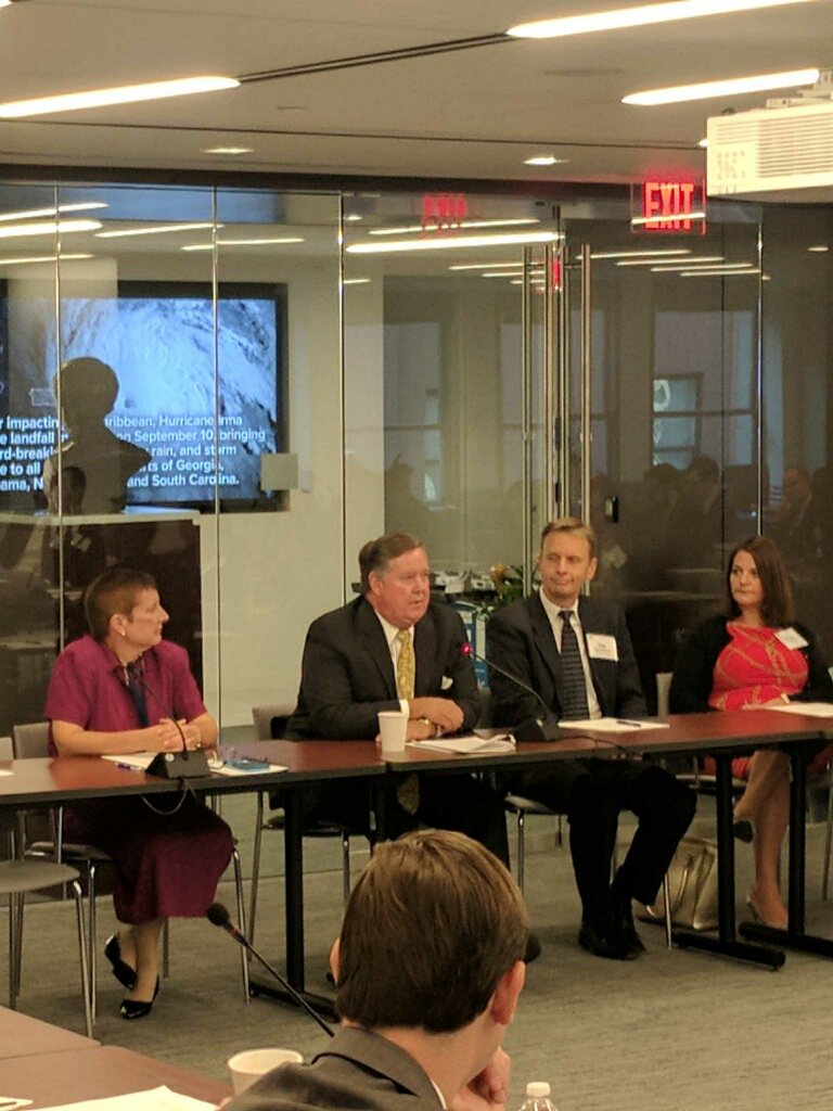 This morning I met and spoke with energy stakeholders about tax reform and infrastructure.