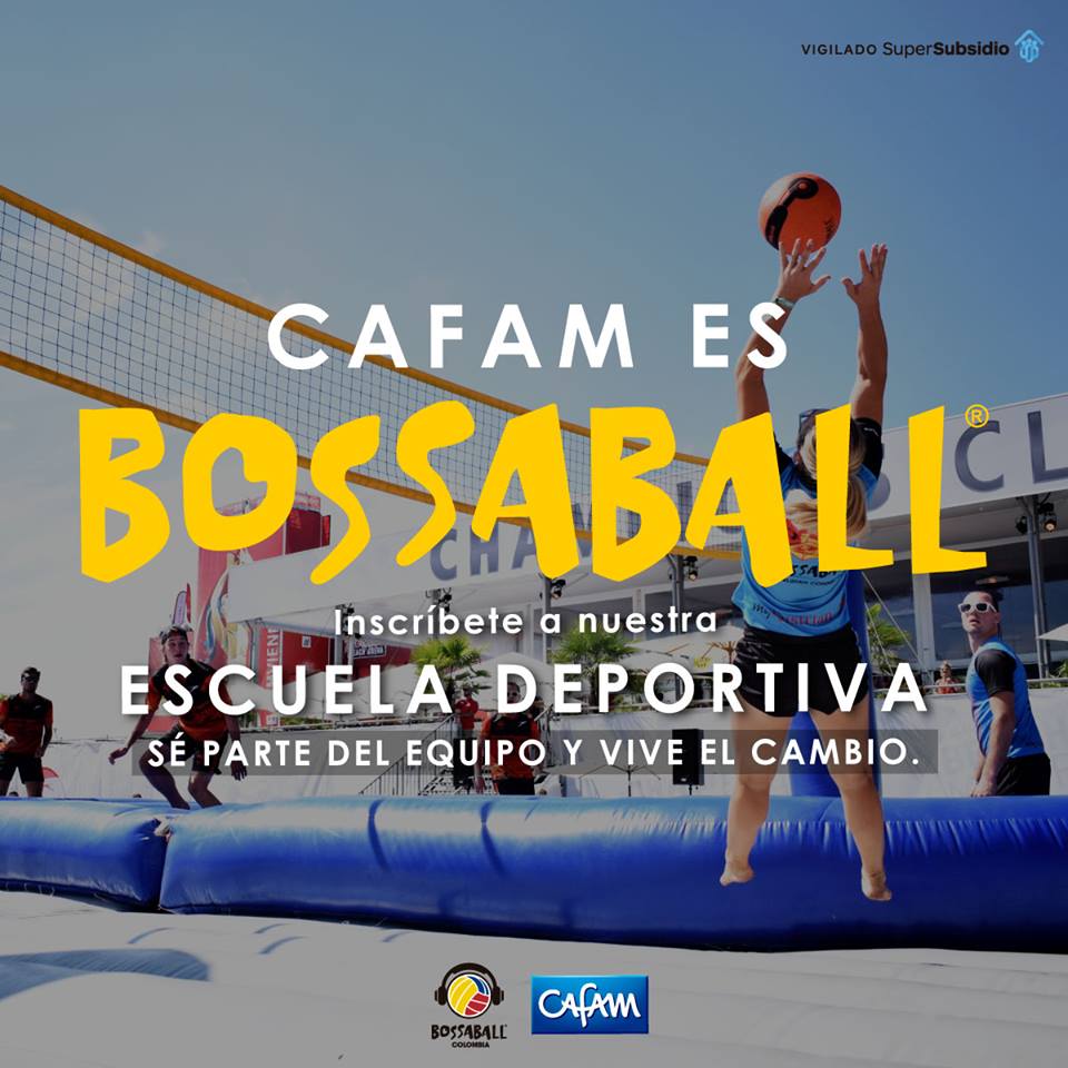 BossaballCol's tweet photo. !Se parte de el equipo y vive el cambio!
Inscríbete a nuestra #EscuelaBossaballCafam #Deporte #Salud Más info. en: https://t.co/9gsT929pLD https://t.co/qHWHatWEHa