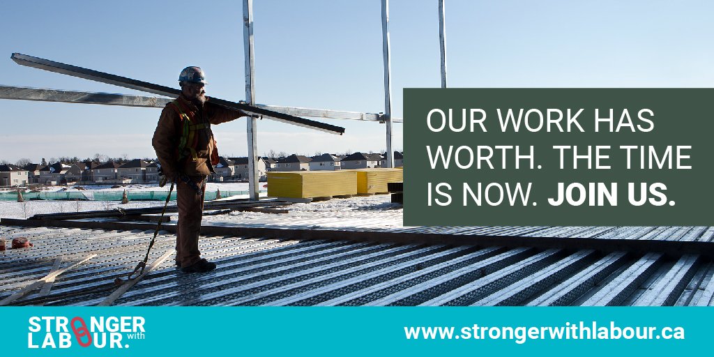 StrongLabour's tweet image. We’ve built this country, so why do these anti-union groups think we don't deserve fair wages?
strongerwithlabour.ca
#strongerwithlabour