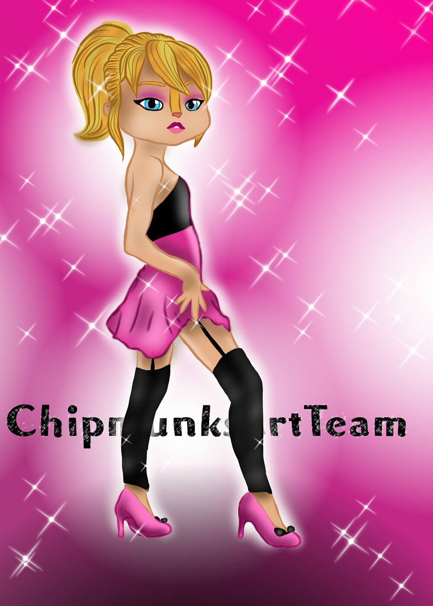 ChipmunkArtTeam's tweet photo. In brackets, now my accounts are not named "Alicia Miller" only "ChipmunksArtTeam" I think much better ;)
 Brittany again ;P i love draw her https://t.co/RkVCeU3UP0