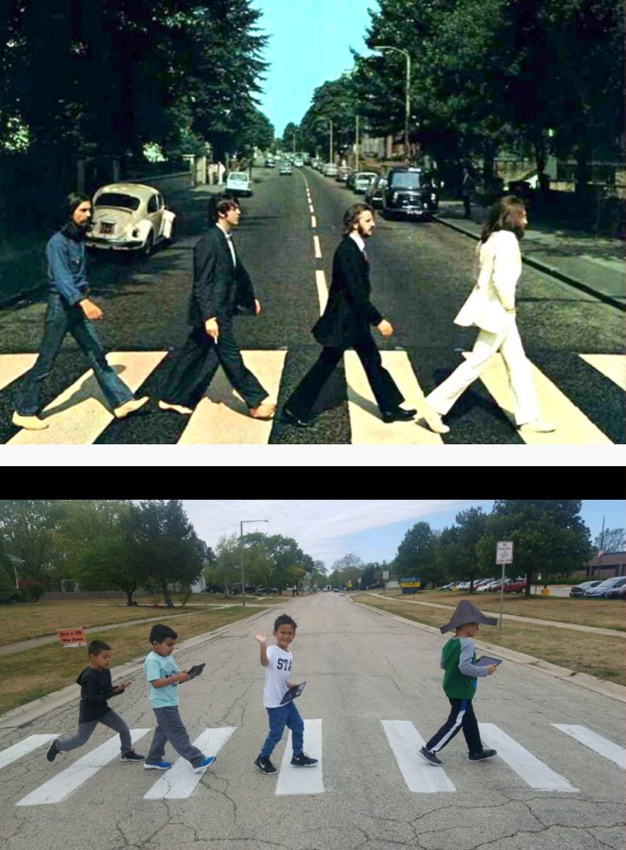 ElsieJohnsonIC's tweet image. 1st Ss exploring the neighborhood today for #ExplorersWeek 🌍🔭 #AbbeyRoad ❤😎 @CCSD93 @maestra317 @EJPrincipalD93