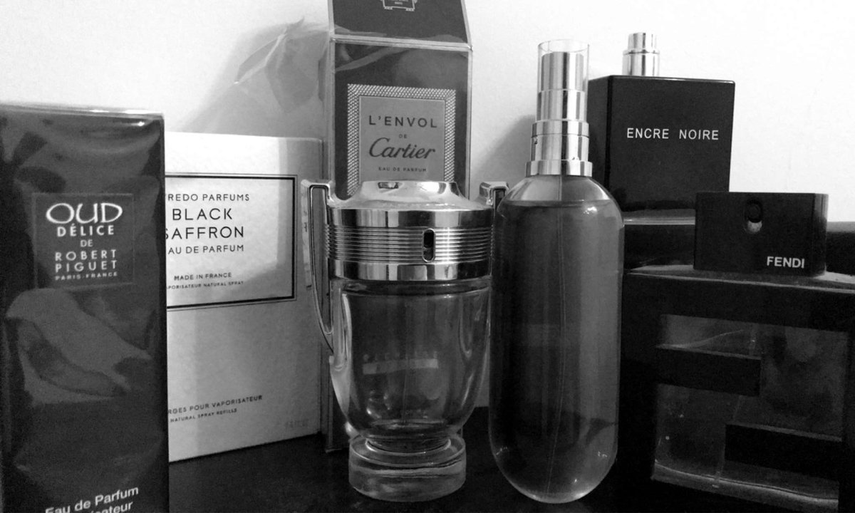 ll197ll's tweet photo. My #Prefum’s collection
#Cartier
#Black_saffron
#Tom_ford
#Oud_delice https://t.co/aTs1Wu49HR