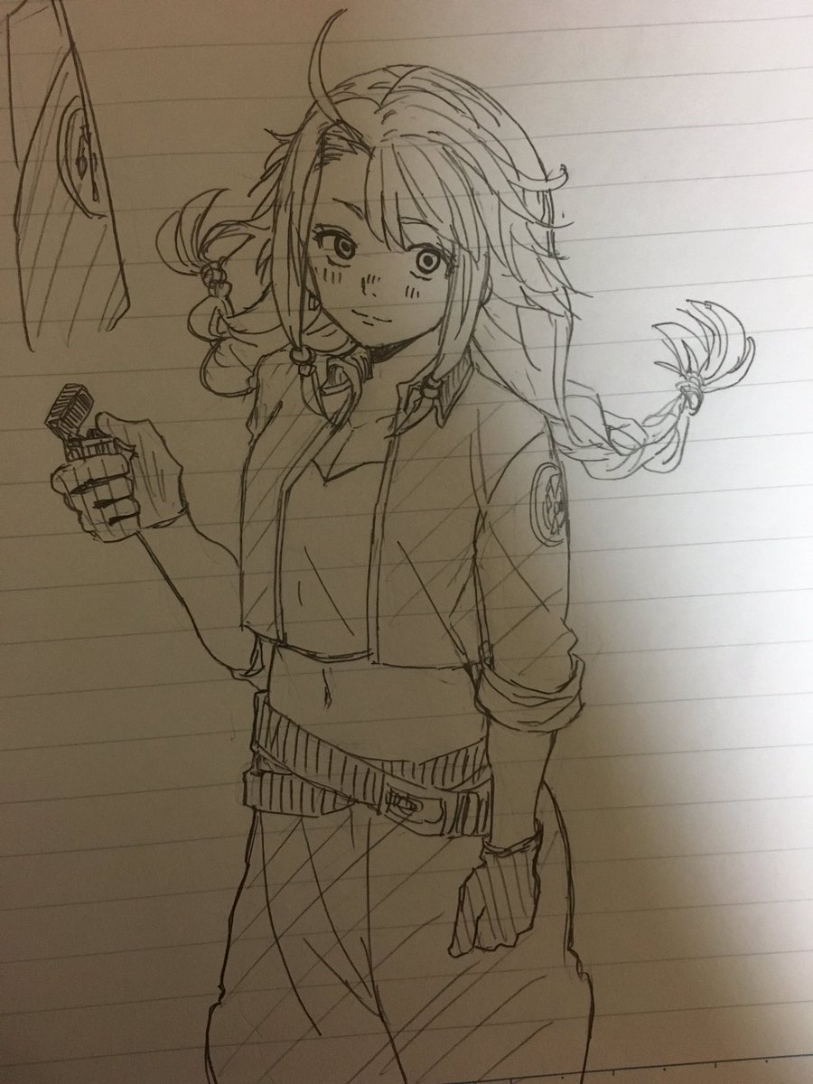 オリキャラらくがき楽しい 