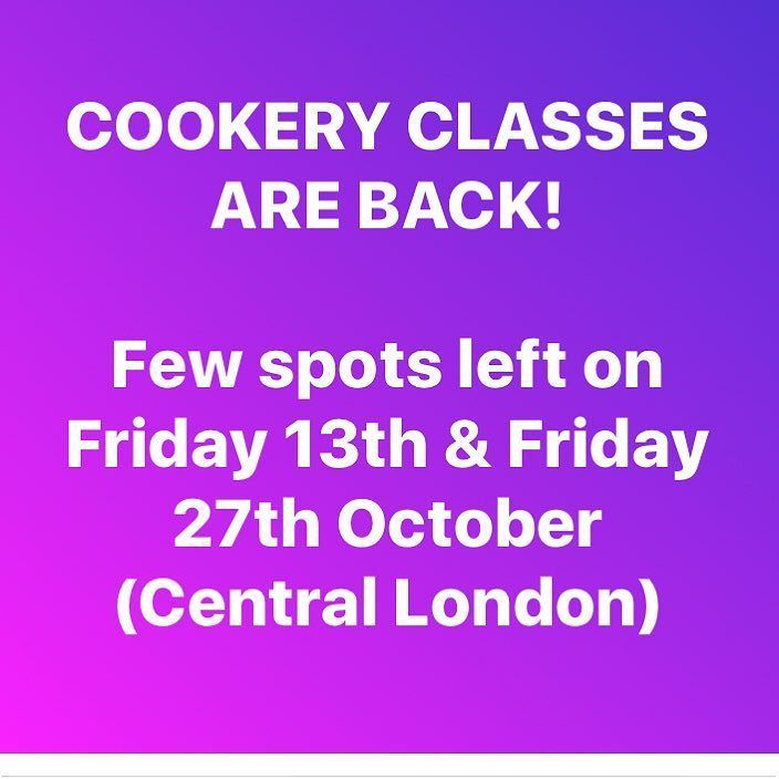 A few spots left in October for Persian Modern &amp; Traditional ALL NEW RECIPES! Full details on … ift.tt/2hMdemo