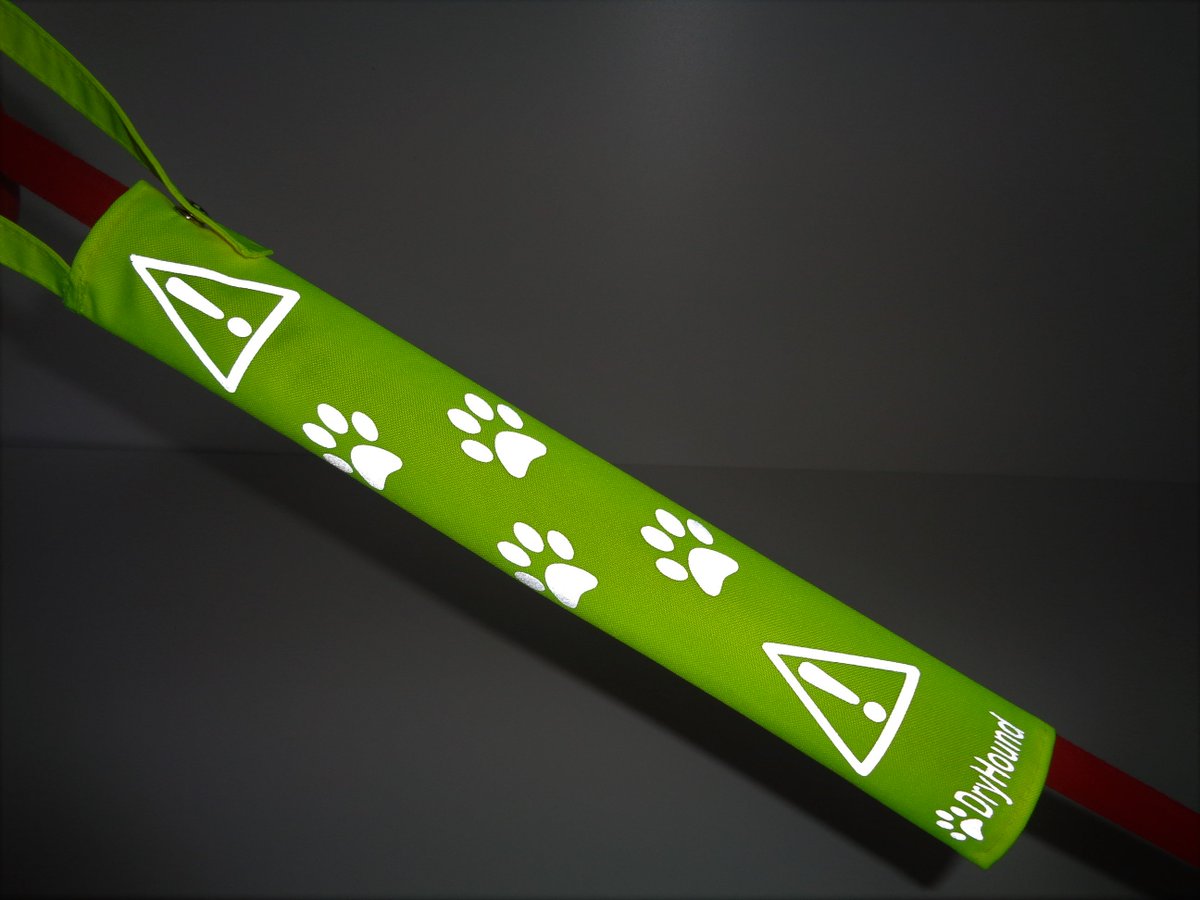 DryHound's tweet photo. Dark nights are here,have a look at our reflective lead covers to help keeping you safer while out walking #woofwoofwednesday #midlandshour https://t.co/wO1HwGnVz1