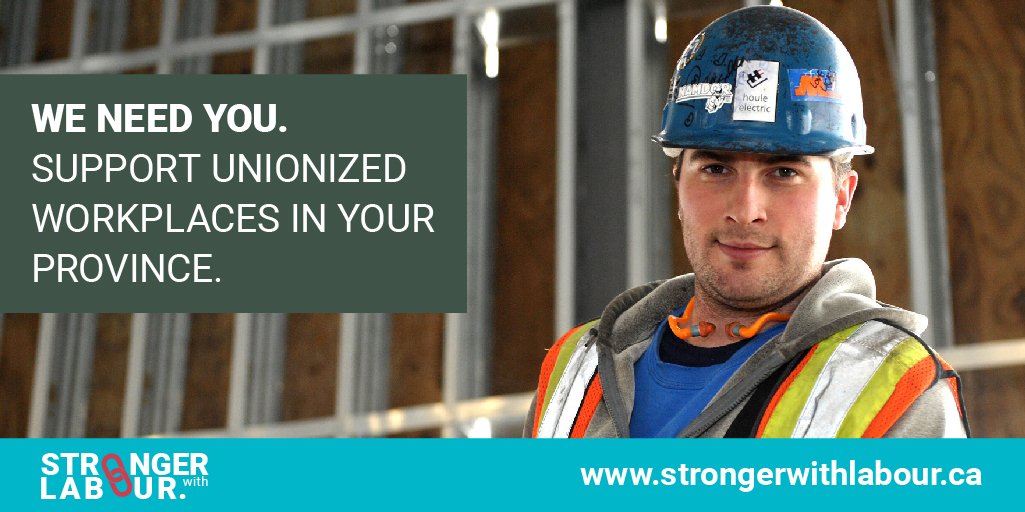StrongLabour's tweet image. FIGHT FOR YOUR LIFE. You have security. You’re properly trained. Your job is good. Defend it. strongerwithlabour.ca
#strongerwithlabour