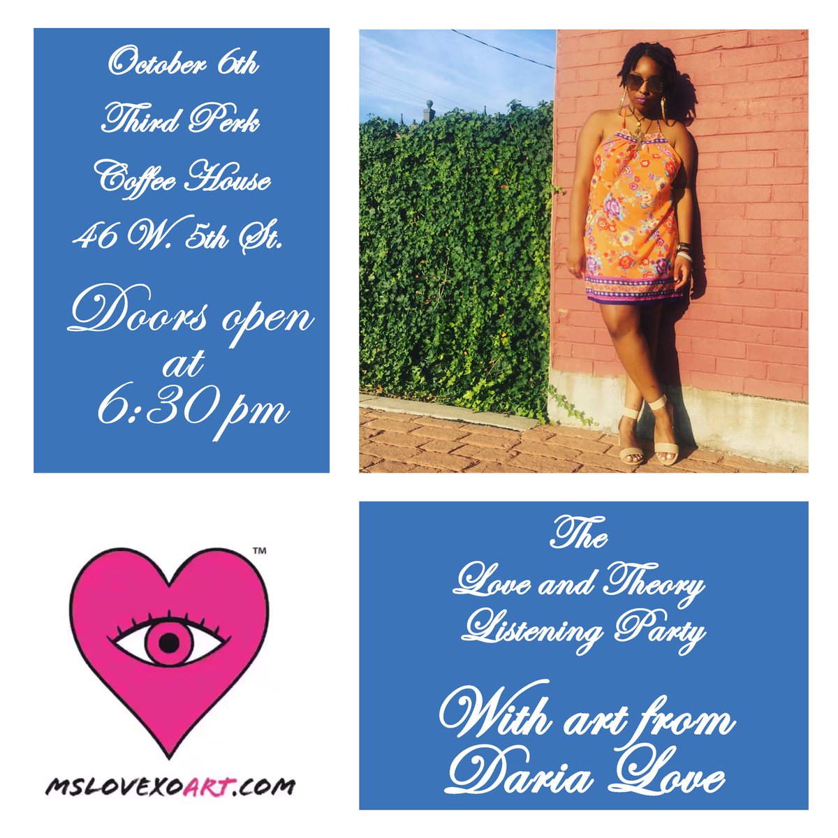 leroydbean's tweet image. So much talent gone be at this Listening Party on Friday at @thirdperk come thru and check it out. It's free!!!