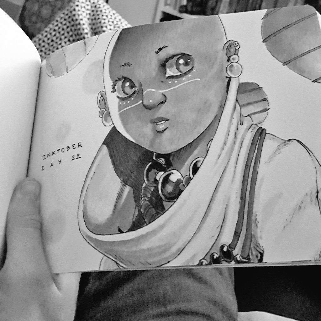 lebourhis_micha's tweet photo. Une saine lecture de circonstances 
😍📖📆✏⚪⚫ 
#Inktober #Inktober2015 #Coliandre https://t.co/Pf4RLU24SP