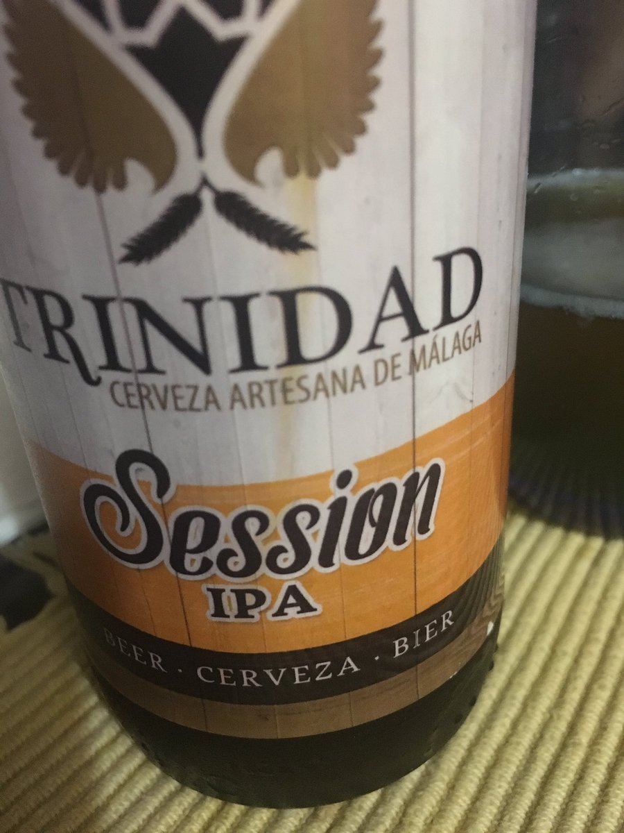 Excelente IPA!!! 

Enhorabuena <a href="/cervezatrinidad/">cervezatrinidad</a>