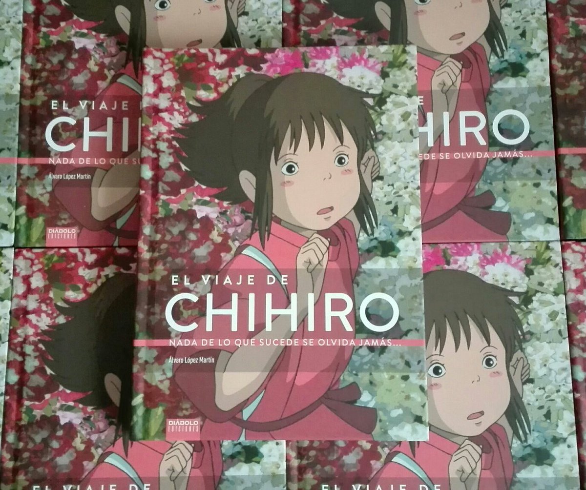 Sorteamos ejemplar del libro 'El viaje de Chihiro. Nada de lo que sucede se olvida jamás': generacionghibli.blogspot.com.es/p/el-viaje-de-… RT + seguir <a href="/gen_ghibli/">Generación GHIBLI</a> 😊