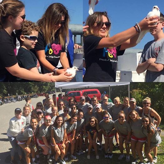 FoJFoundation's tweet photo. 5th #FOJAngelWalk to honor FOJ kids & all who earned wings to pediatric cancer! Thanks to all who participated! https://t.co/f11HogbQrl https://t.co/XrovUPhcg3
