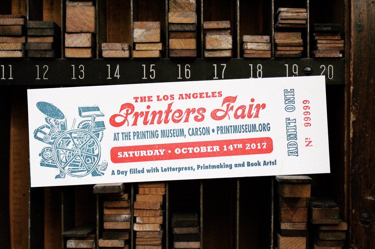 LA Printers Fair tweet media