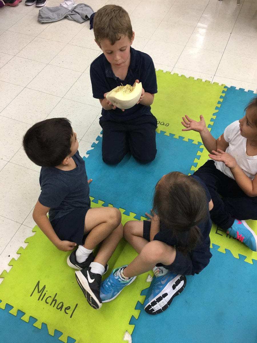 mrsterrana's tweet image. That time of year when pumpkins are all the rage, lol. They had a blast @reginamundices @MICHAELaCACCAMO #sinkorfloat #pumpkinseeds