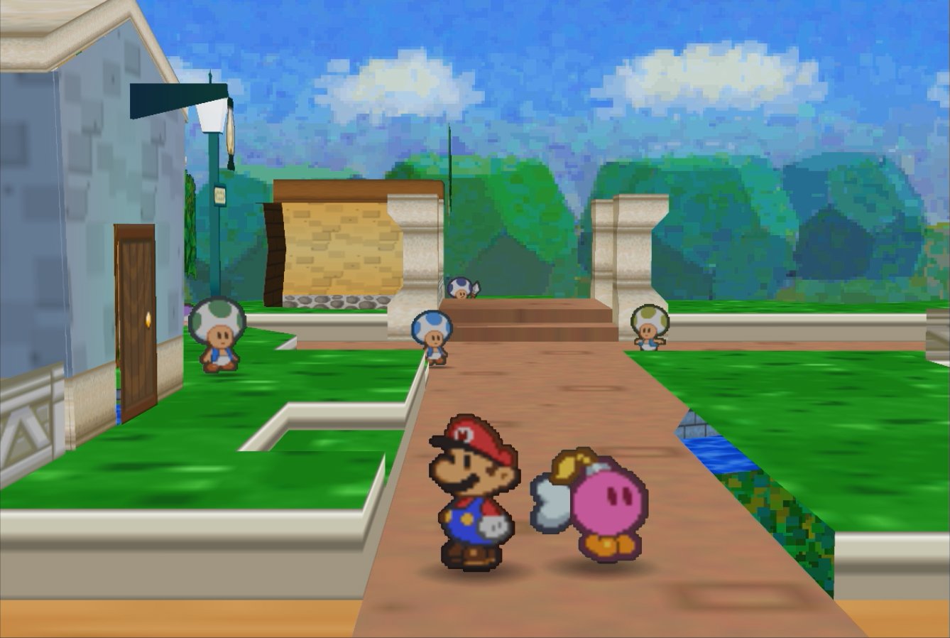 “Okay I'm convinced Super Paper Mario is just a glitched copy of P...