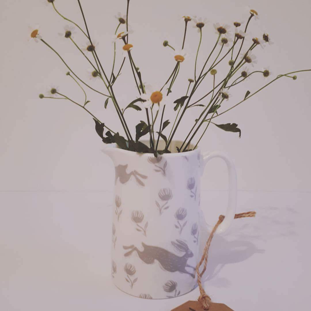 oaklaneearth's tweet photo. #finebonechina #daisies #no35oaklane #openingsoon #SmallBusiness #countrykitchen #runninghares #beautifulpresent #simplethings #flowers https://t.co/p4xO6u2y4R