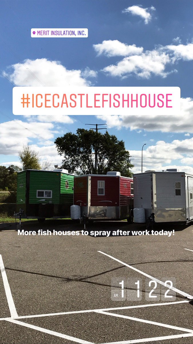 #sprayfoaming  <a href="/IceCastlesCO/">Ice Castles</a>