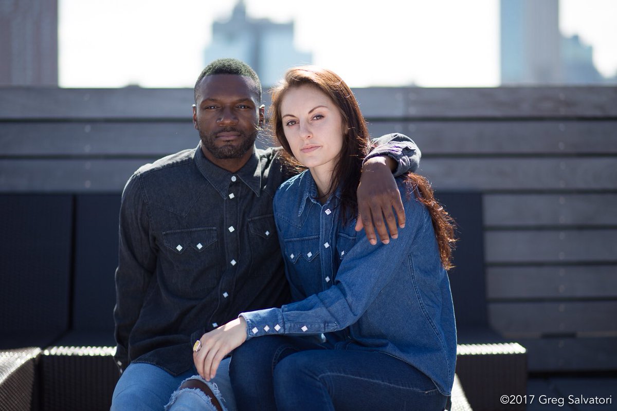 GregSalvatori's tweet photo. Cool kids on a rooftop #nycphotographer #beardsofnewyork #denimshirt https://t.co/USKV1Xavz8