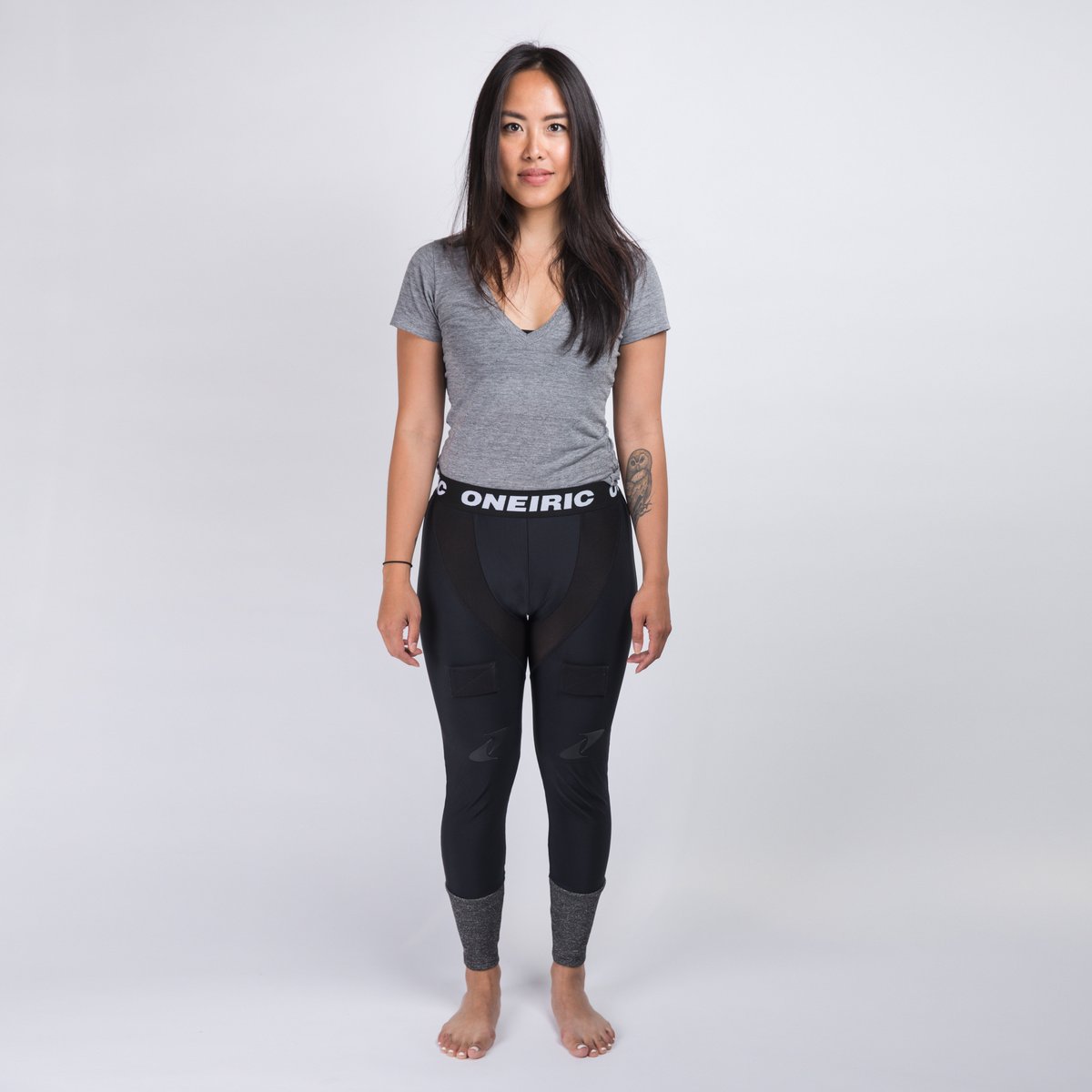 Built with added protection behind the leg and a cut-resistant ankle to help prevent skate blade cuts. oneiric.ca #hockey