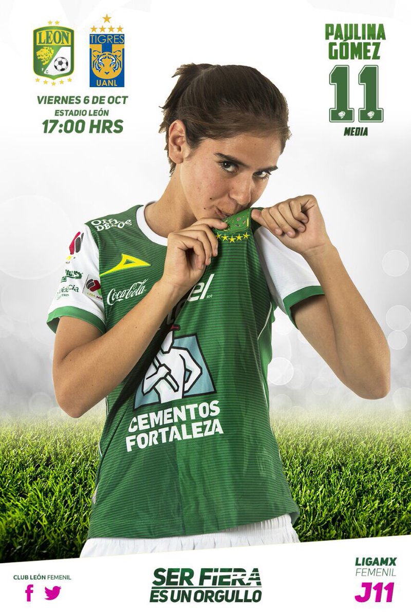 clubleonfc's tweet photo. Recuerda que este próximo viernes #LasFieras juegan en casa ante @TigresFemenil. ¡Te esperamos! 
5 PM | Entrada Libre
#SerFieraEsUnOrgullo 🦁 https://t.co/itFKmtafd5