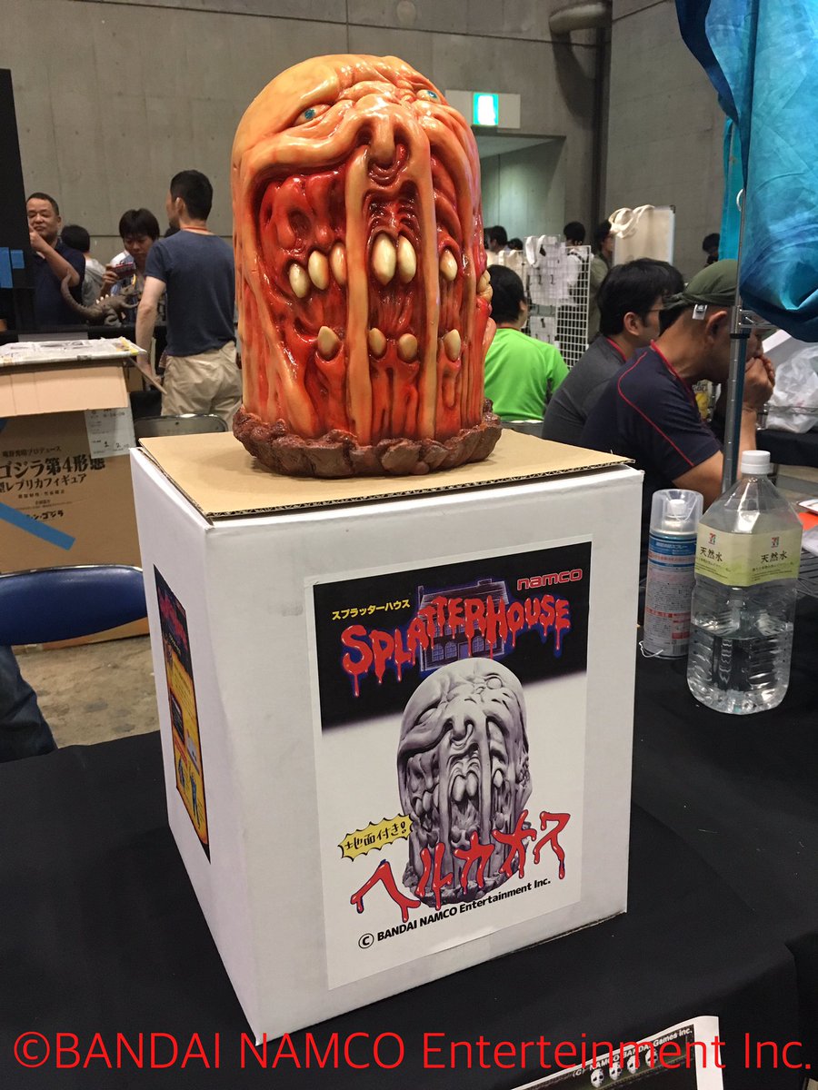 ワンフェス2017夏で販売したSplatterHouseのヘルカオス （ラバーマスク