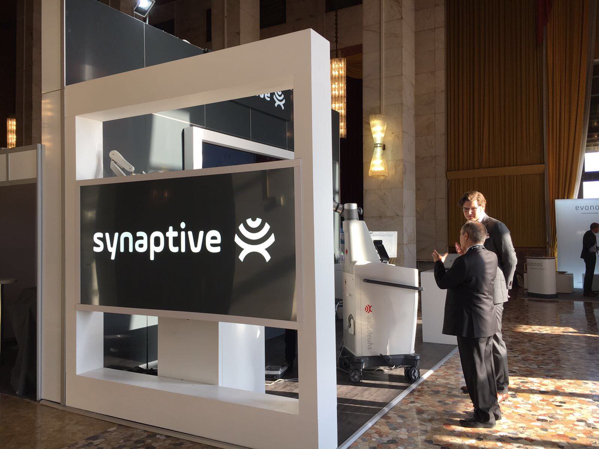 SynaptiveMed's tweet photo. We enjoyed our #EANS2017 experience. Thanks to everyone who stopped by our booth. If you have questions, email sales@synaptivemedical.com. https://t.co/iUuh0knzCW