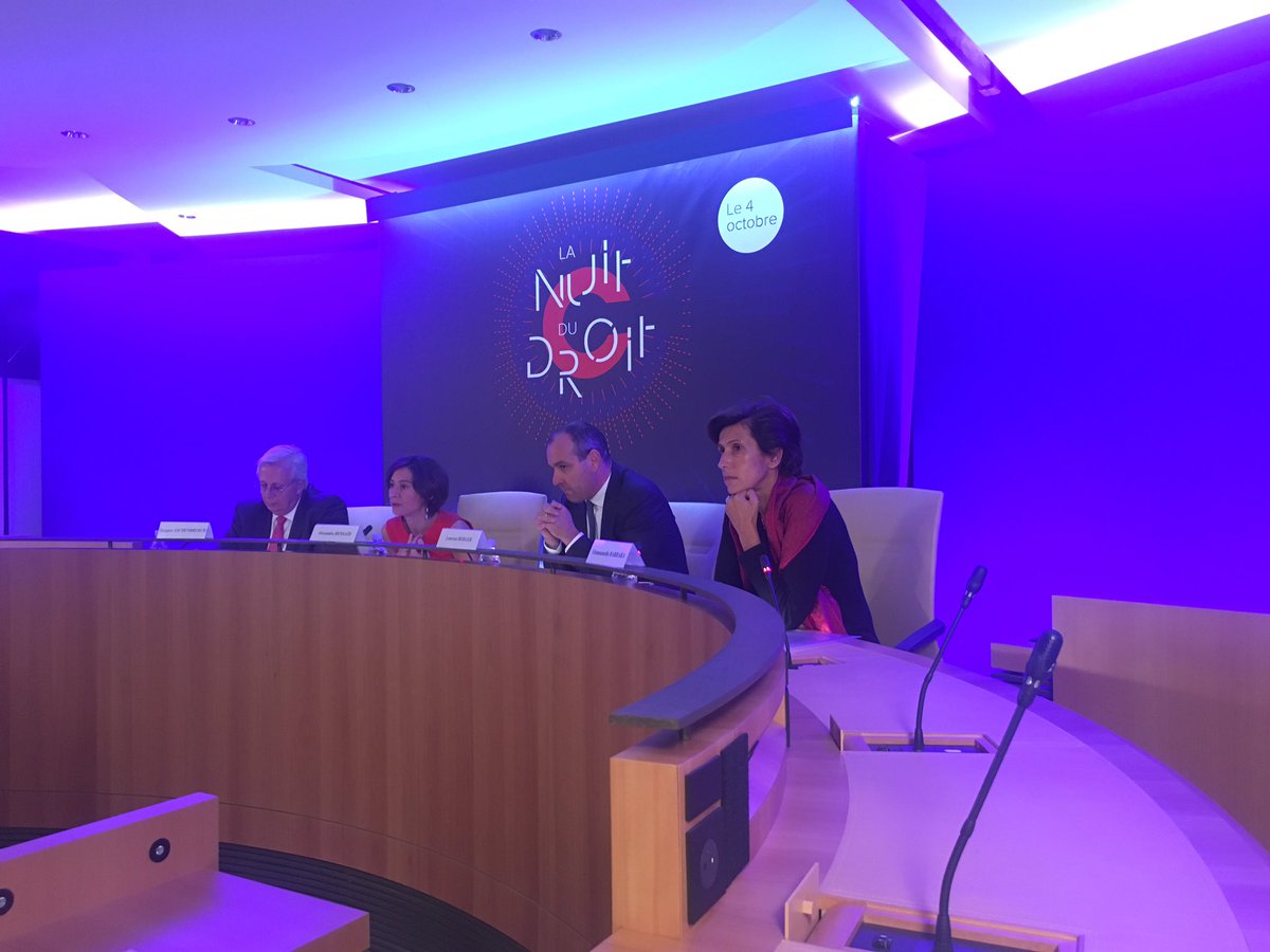 Nouveau débat à la <a href="/NuitDuDroit/">La Nuit Du Droit</a>, intervention <a href="/emm_barbara/">Emmanuelle Barbara</a>, associé gérante <a href="/AugustDebouzy/">August Debouzy Avocats</a> > "Droit du travail, droit et travail"