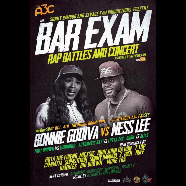 FUNKSHU_'s tweet image. The homies gonna be live tonight !! #TheBarExam #Controllerise #A3C17 #SavageFamProductions