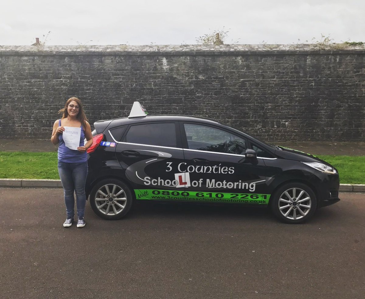 Jo a top effort in the dock this afternoon, smashed your test on your first go well done. #drivesafeforlife #Pembrokeshire