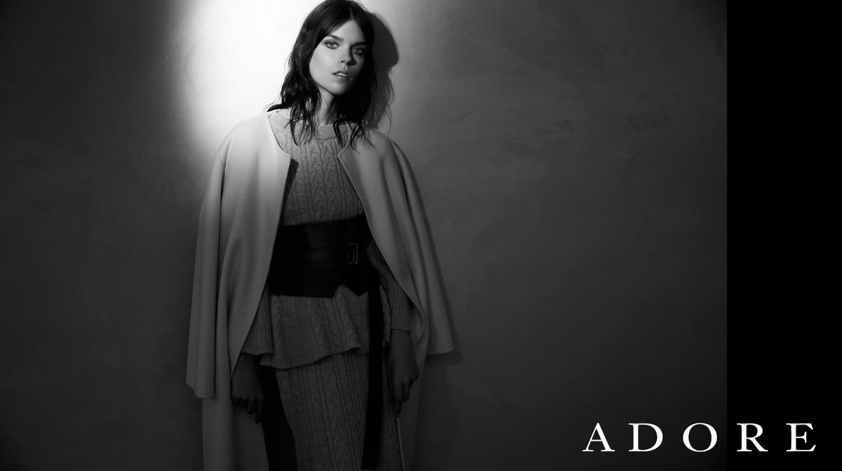 AprilLadyNyc's tweet photo. Beautiful new campaign for ADORE w Meghan Collison directed by Nick Hudson ! Makeup by me ! #adore #meghancollison #makeup @omgitsmeg 💥❤️ https://t.co/TWKAwmHGIo