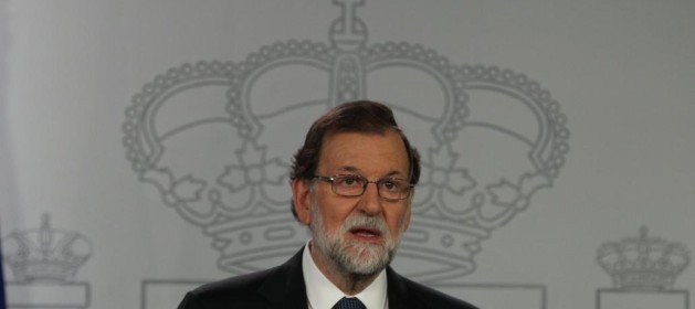 Rajoy closes any dialogue with Catalonia.