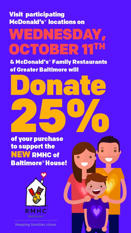 Let's build a new home for @RMHCBaltimore together. #Baltimore