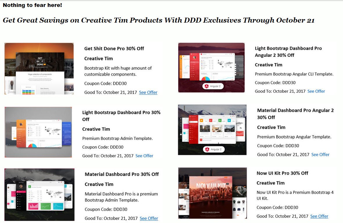 DigitalDistrib1's tweet image. Bootstrap developers tool sale to 10-21. 30% off with Code DDD30 @ digitaldistributiondepot.com/ddd-exclusive #webdevelopment #webdesign #bootstrapdeveloper