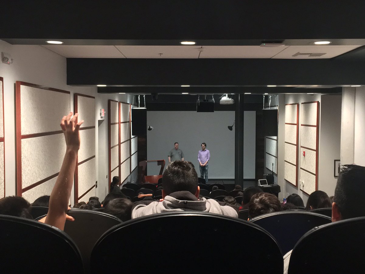 BitwiseTraining's tweet photo. This morning Adam and Mason answered questions from @SangerUnified students about #GeekwiseAcademy. Spoiler: there were a lot about apps! https://t.co/W2rmIbKtTH