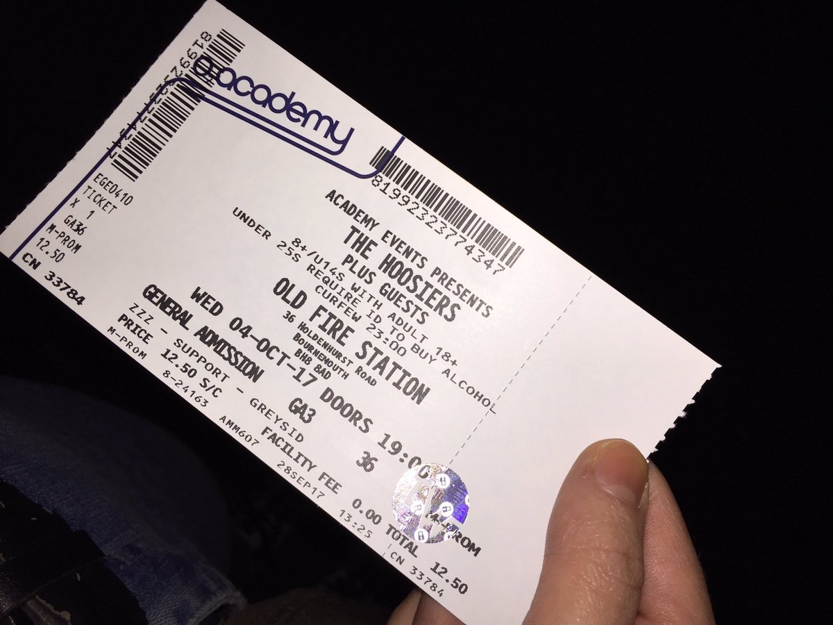 10 year old me loves 20 year old me right now <a href="/thehoosiersuk/">The Hoosiers</a>