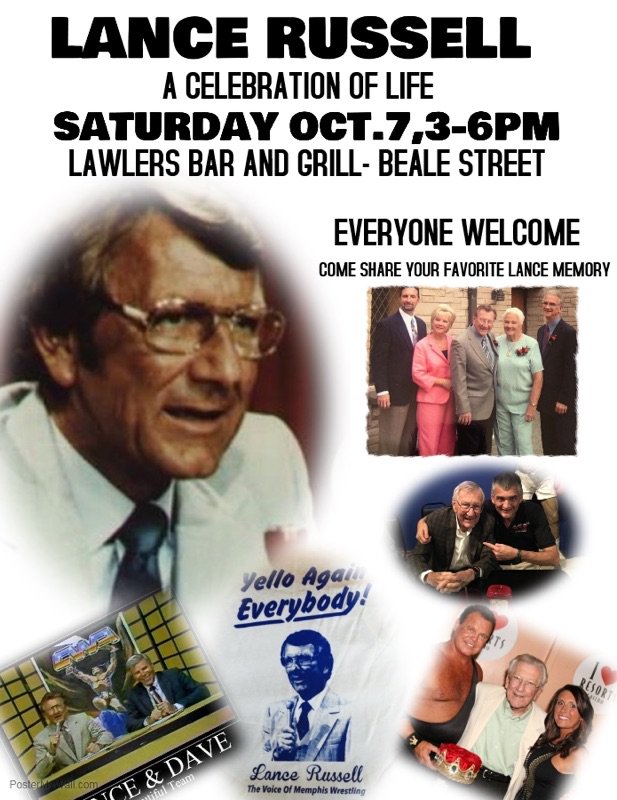 JerryLawler's tweet photo. Lance Russell's son's, Shane and Rusty, wanted to do this and we are more than happy to oblige! I'll be there... Lance fans welcome! https://t.co/HqKpmTurhp