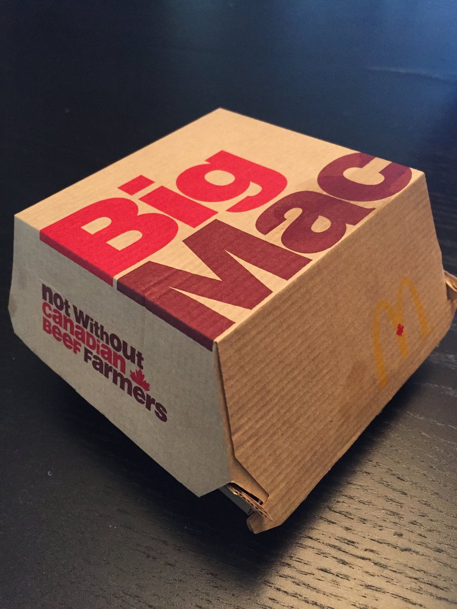 teresadfalk's tweet photo. Big Mac at 3:30 in the afternoon - sure why not. But not without Canadian farmers. #lunchandsupper @McD_Canada https://t.co/XDk2xfj0Fe