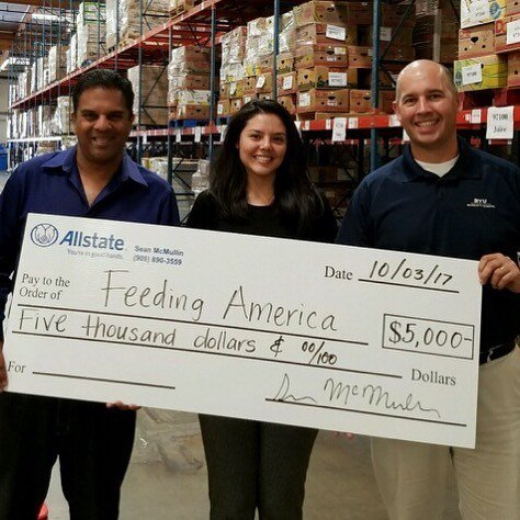 feedingie's tweet photo. Thank you @allstatefdn with presenting us with this grant award. These grant will help #FARSB continue fighting hu… https://t.co/vPV6HCjcY3 https://t.co/3UrF3WRjqr
