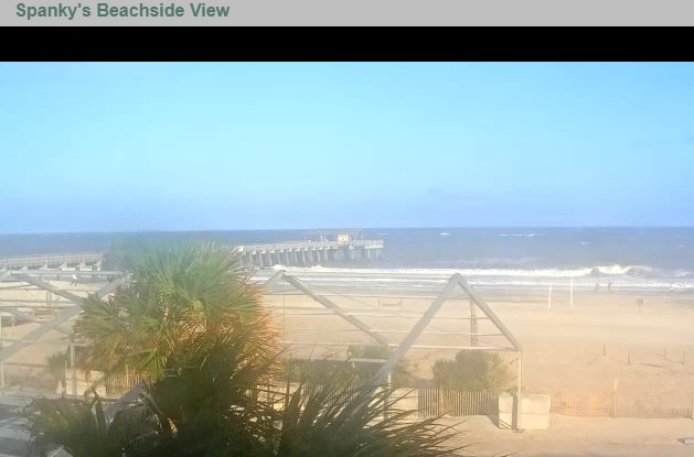 Getting ready for Pirate Fest this weekend on #Tybee!!!  Get more live views at savannahcams.com