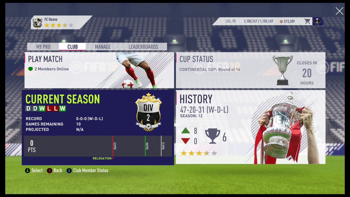 TheFCDeano's tweet photo. What a night! Both Division 4 and Division 3 have been completed! Division 2 here we come! #DeanoDiv2 https://t.co/5TvhN7eda9