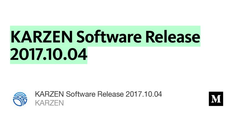 karzenio's tweet photo. KARZEN Software Release 2017.10.04 โโโ@karzenio https://t.co/2NFlfF7uJl #Software #SaaS #autoshopsoftware #autoshoprepair #aftermarket https://t.co/Nt9owWfVko