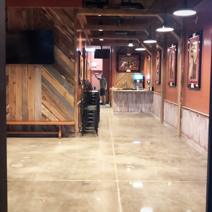 SF44Reserve's tweet photo. Custom tables tomorrow am and our spot is ready 2 party. next door to @Sugarfire44  come by tmrw 6-9pm for free treats!  #wine #beer #apps https://t.co/NUjMSGeyg4